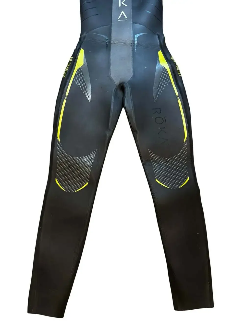 ROKA Maverick Pro Triathlon Wetsuit Black Yellow Men's